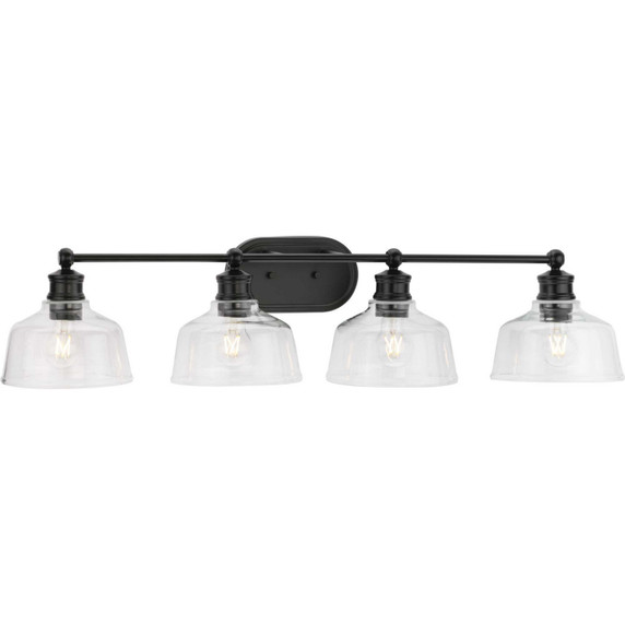 Bathroom Fixtures Four Lights by Progress Lighting ( 54 | P300398-31M Singleton ) 