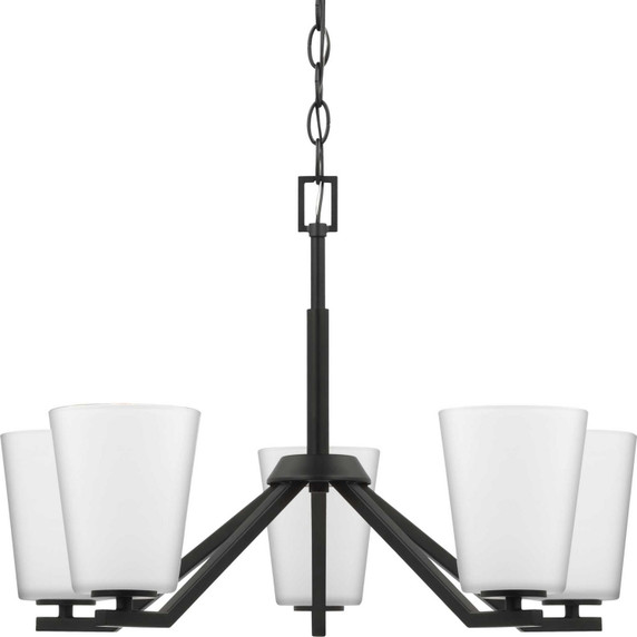 Mid. Chandeliers Glass Up by Progress Lighting ( 54 | P400343-31M Vertex ) 