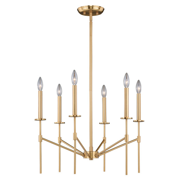 Mid. Chandeliers Candle by Vaxcel ( 63 | H0178 Kedzie ) 