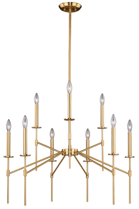 Mid. Chandeliers Candle by Vaxcel ( 63 | H0180 Kedzie ) 
