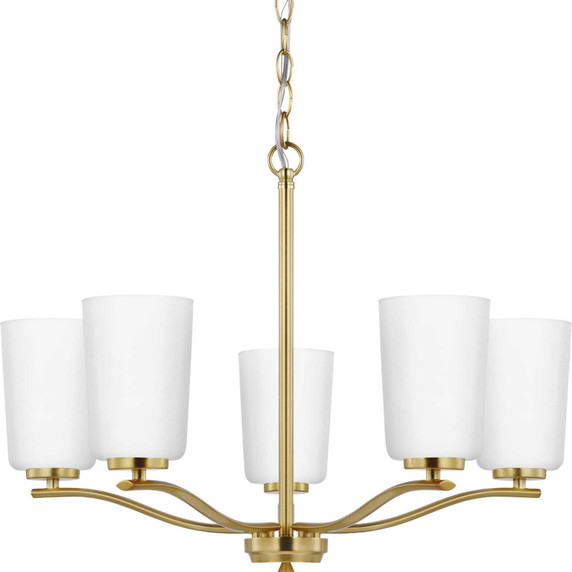 Mid. Chandeliers Glass Up by Progress Lighting ( 54 | P400350-012 Adley ) 