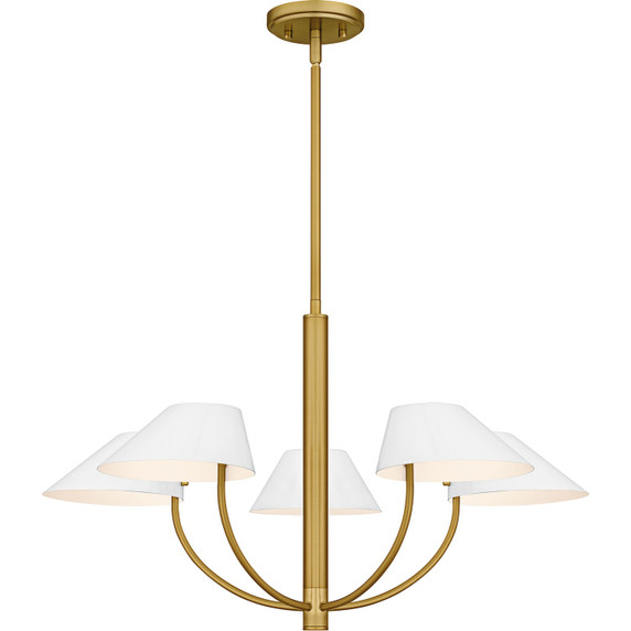 Mid. Chandeliers Metal Shade by Quoizel ( 10 | PNY5028BRG Penley ) 