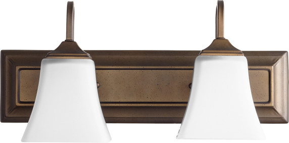 Bathroom Fixtures Two Lights by Quorum ( 19 | 5104-2-86 5104 Vanities ) 