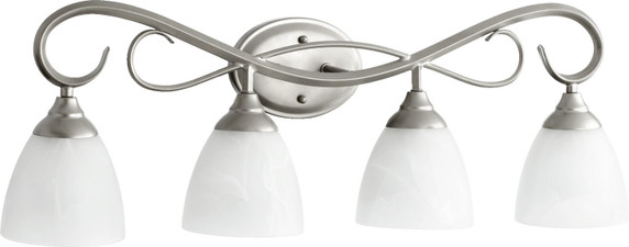Bathroom Fixtures Four Lights by Quorum ( 19 | 5108-4-64 Powell ) 