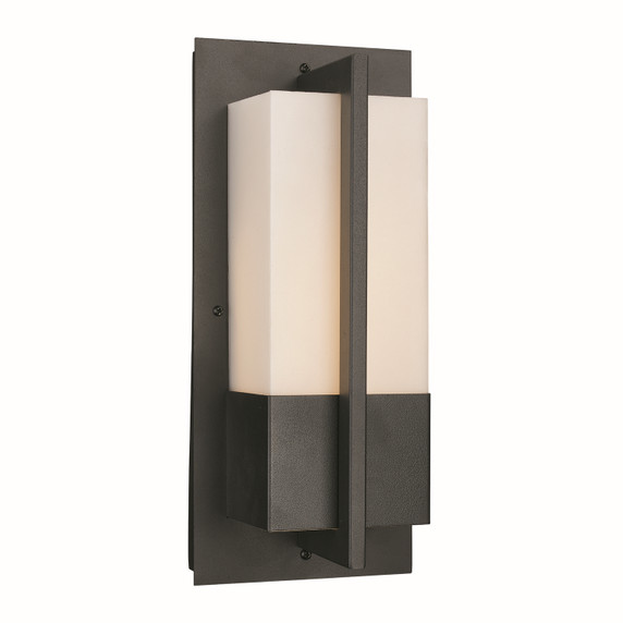 Exterior Wall Mt./Flush by Trans Globe Imports ( 110 | LED-50150 BK Venue ) 