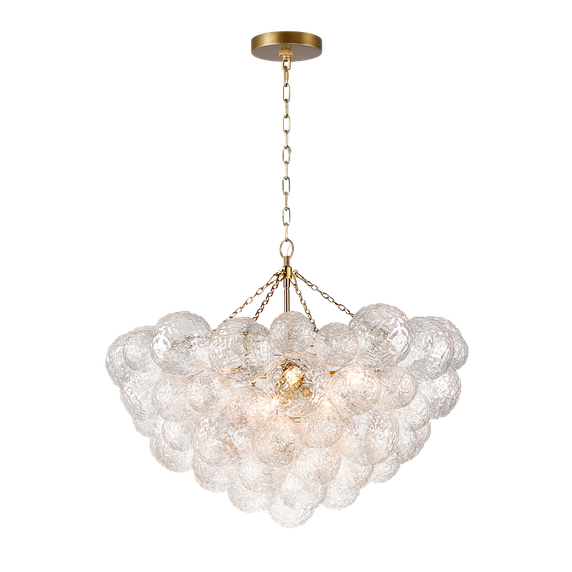 Mid. Chandeliers Glass Down by Terracotta Designs ( 374 | H23101RL-8 Seraphina ) 