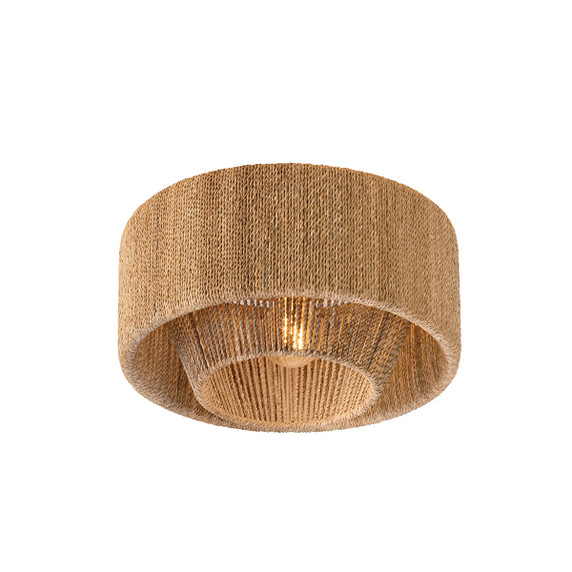 Flush Mounts Drum Shade by Troy Lighting ( 67 | C1216-VGL Coe ) 