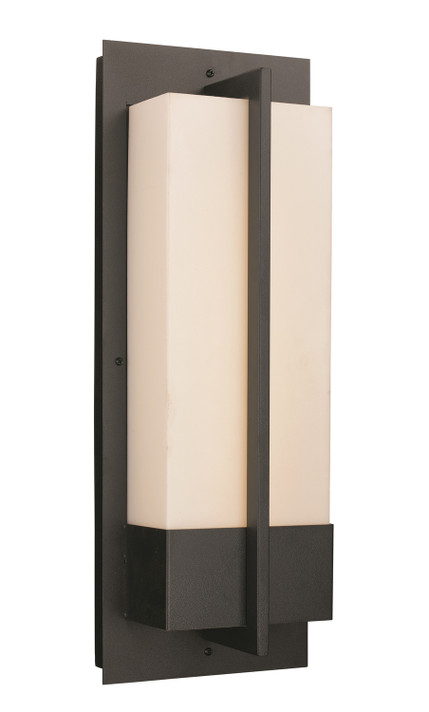 Exterior Wall Mt./Flush by Trans Globe Imports ( 110 | LED-50152 BK Venue ) 
