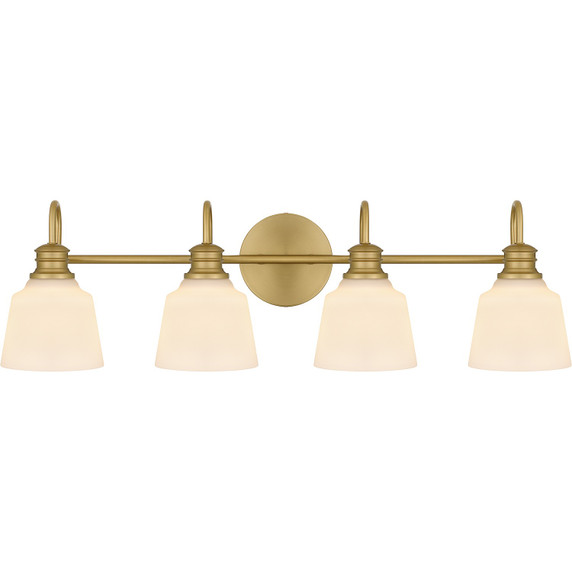 Bathroom Fixtures Four Lights by Quoizel ( 10 | HIN8630AB Hinton ) 