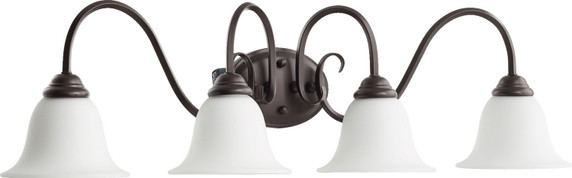 Bathroom Fixtures Four Lights by Quorum ( 19 | 5110-4-186 Spencer ) 
