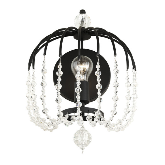 Sconces Single Candle by Varaluz ( 137 | 343W01MB Voliere ) 