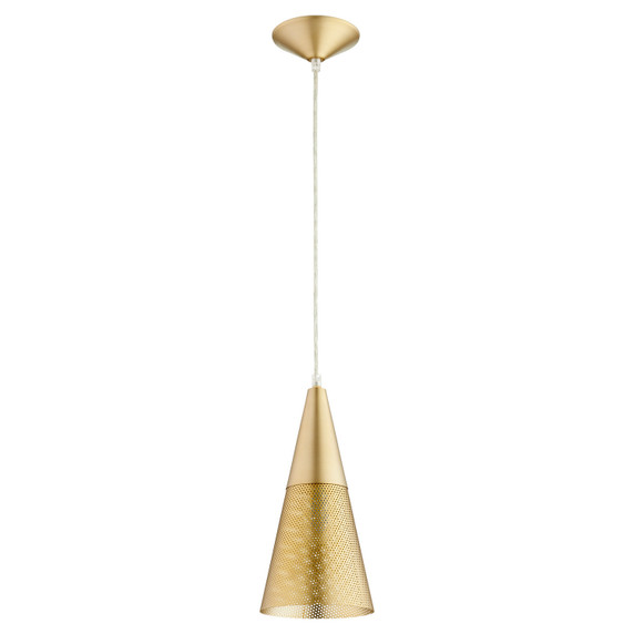 Mini Pendants Cable by Quorum ( 19 | 1316-80 Mesh Cone Pendants ) 