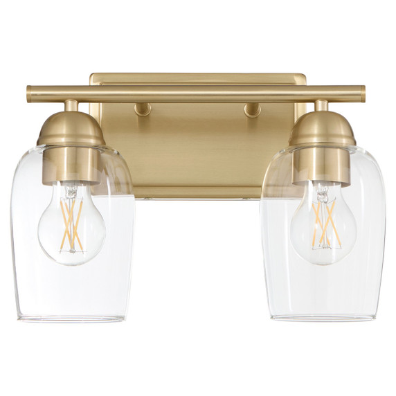 Bathroom Fixtures Two Lights by Quorum ( 19 | 5112-2-80 Wallinger ) 