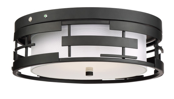 Flush Mounts Drum Shade by Nuvo Lighting ( 72 | 60-6434 Lansing ) 