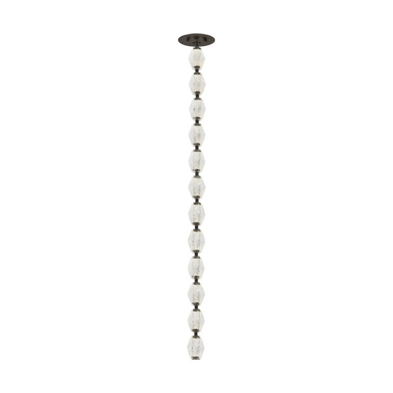 Pendants Glass Down by Visual Comfort Modern ( 182 | 700CLR36BZ-LED927R-277 Collier ) 