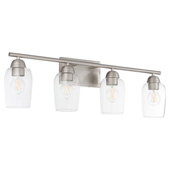 Bathroom Fixtures Four Lights by Quorum ( 19 | 5112-4-65 Wallinger ) 