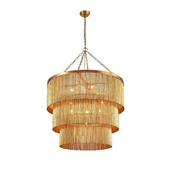 Mid. Chandeliers Empire/Basket by Terracotta Designs ( 374 | H25113T-13 Imperial ) 