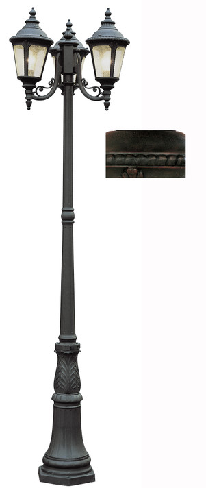 Exterior Post/Pier Head by Trans Globe Imports ( 110 | 5048 RT Commons ) 