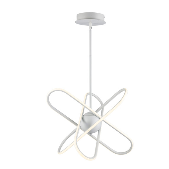Mid. Chandeliers Starburst by Trans Globe Imports ( 110 | MDN-1586 WH Nightingale ) 