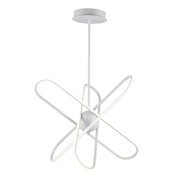 Mid. Chandeliers Starburst by Trans Globe Imports ( 110 | MDN-1587 WH Nightingale ) 