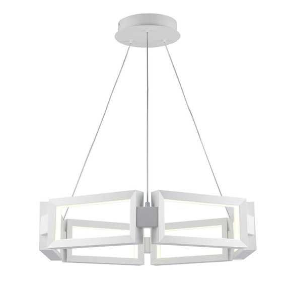Mid. Chandeliers Ring/Halo by Trans Globe Imports ( 110 | MDN-1588 WH Mythos ) 