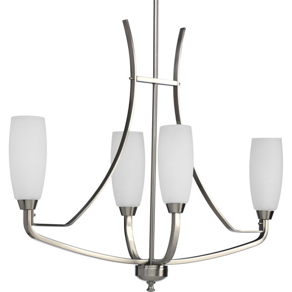 Mid. Chandeliers Glass Up by Progress Lighting ( 54 | P4435-09 Wisten ) 