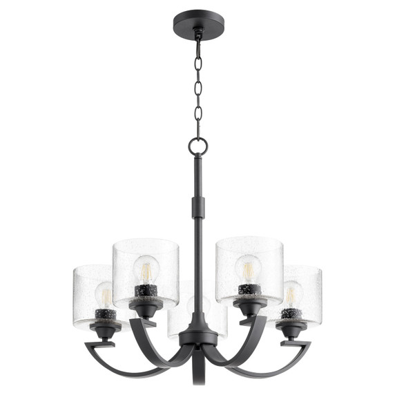Mid. Chandeliers Glass Up by Quorum ( 19 | 6202-5-69 Dakota ) 