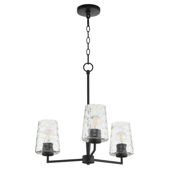 Mini Chandeliers Glass Shade by Quorum ( 19 | 6204-3-59 Goodwin ) 