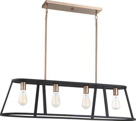 Linear/Island 4 Light + by Nuvo Lighting ( 72 | 60-6644 Chassis ) 