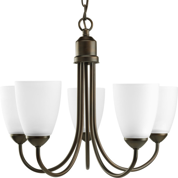 Mid. Chandeliers Glass Up by Progress Lighting ( 54 | P4441-20 Gather ) 