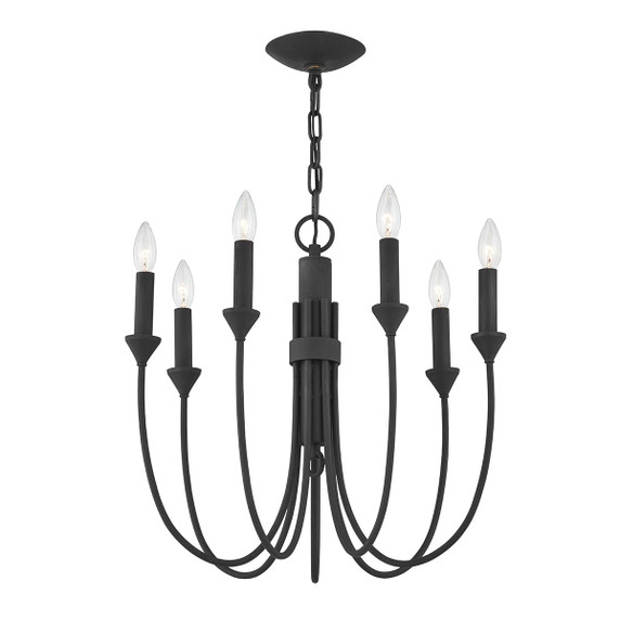 Mid. Chandeliers Candle by Troy Lighting ( 67 | F1007-FOR Cate ) 