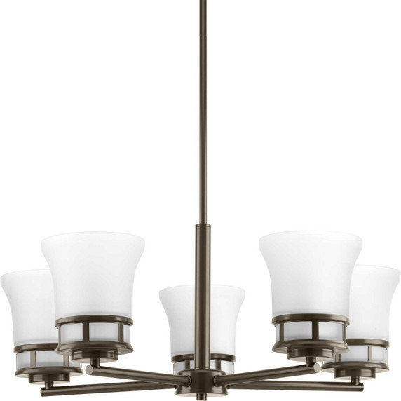 Mid. Chandeliers Glass Up by Progress Lighting ( 54 | P4613-20 Cascadia ) 