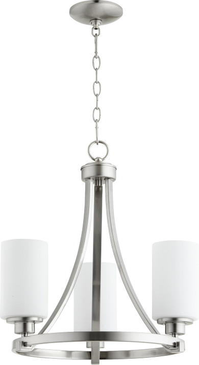 Mini Chandeliers Glass Shade by Quorum ( 19 | 6207-3-65 Lancaster ) 