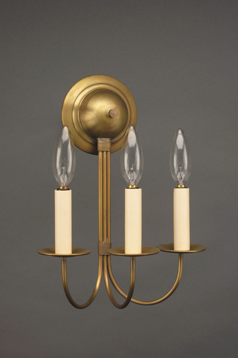 Sconces Triple Candle by Northeast Lantern ( 196 | 903W-DAB-LT3 Sconce ) 