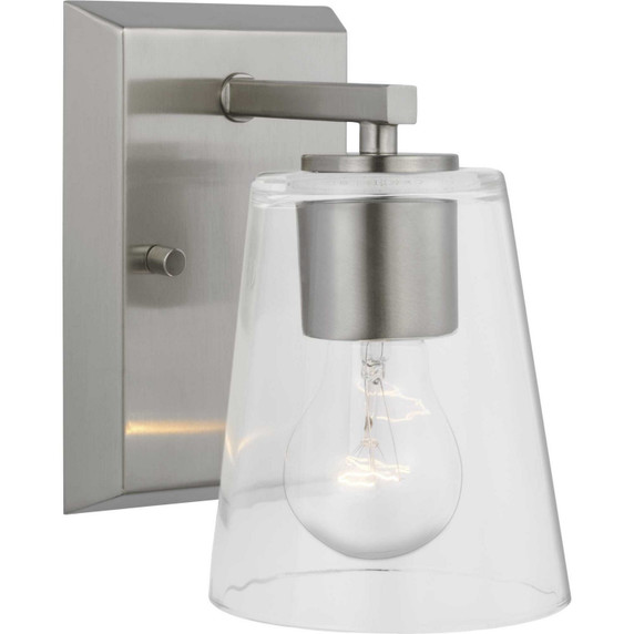 Sconces Single Glass by Progress Lighting ( 54 | P300457-009 Vertex ) 