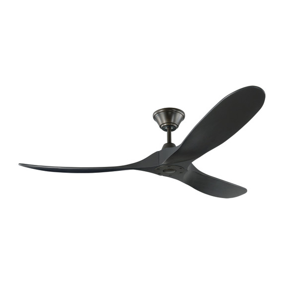Fans Damp Location by Visual Comfort Fan ( 71 | 3MAVR60BKBK Maverick ) 