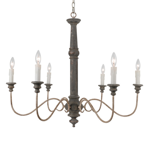 Mid. Chandeliers Candle by Terracotta Designs ( 374 | H9111-6 Andrea ) 