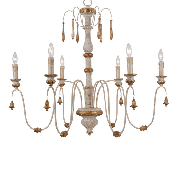 Large Chandeliers Candle by Terracotta Designs ( 374 | H9112-6 Morena ) 