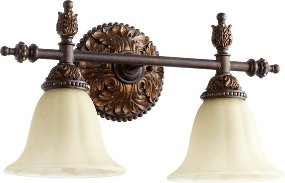 Bathroom Fixtures Two Lights by Quorum ( 19 | 5157-2-44 Rio Salado ) 