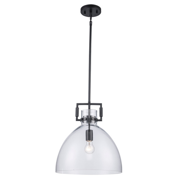 Pendants Glass Down by Trans Globe Imports ( 110 | PND-2228 BK Ameranth ) 
