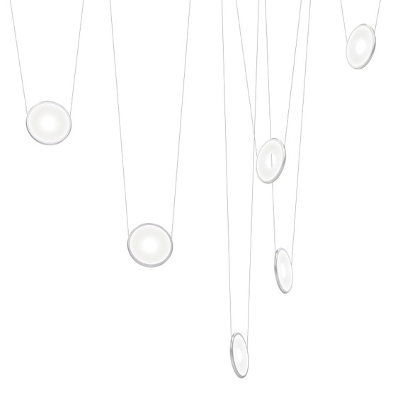 Large Chandeliers Multi-Port/Cascade by Sonneman ( 69 | 3473.77W-S3 Yo ) 