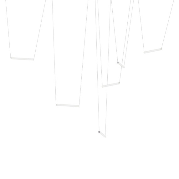 Large Chandeliers Multi-Port/Cascade by Sonneman ( 69 | 3475.77W-S-6-0-0 Yo ) 