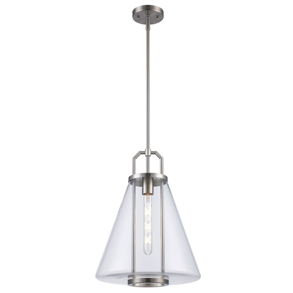 Pendants Glass Down by Trans Globe Imports ( 110 | PND-2233 BN ) 