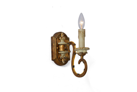 Sconces Single Candle by Terracotta Designs ( 374 | W5122-1 Milan ) 