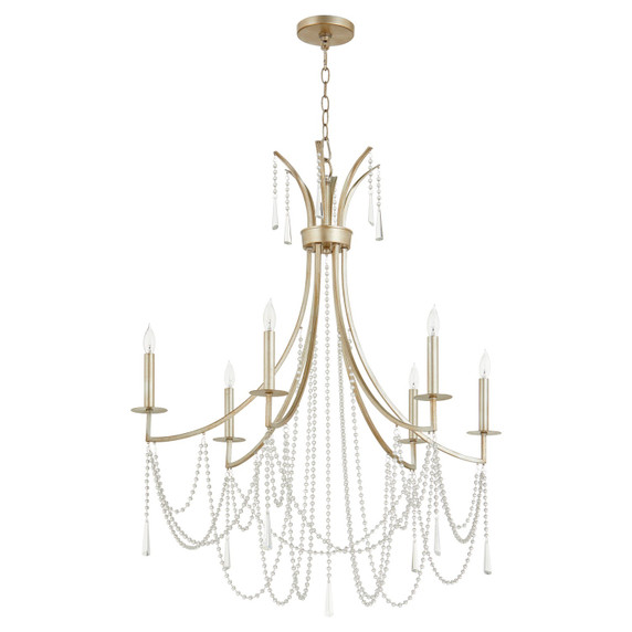 Large Chandeliers Candle by Quorum ( 19 | 628-6-60 Malin ) 