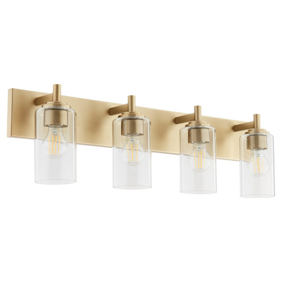Bathroom Fixtures Four Lights by Quorum ( 19 | 5200-4-80 Fallstaff ) 