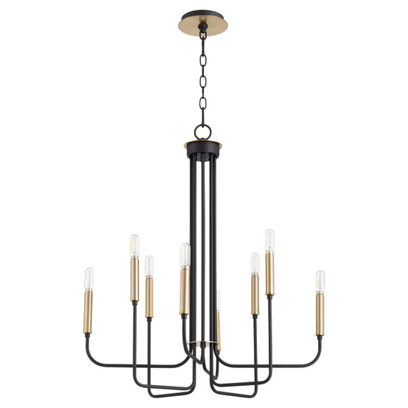 Mid. Chandeliers Candle by Quorum ( 19 | 630-8-6980 Hope ) 