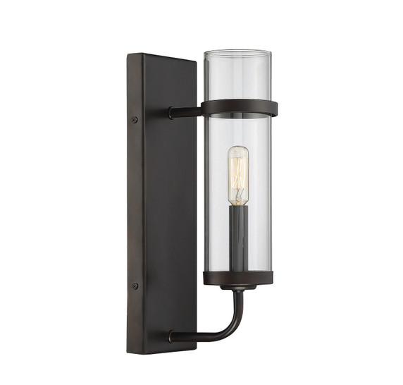 Sconces Single Glass by Savoy House ( 51 | 9-6054-1-13 Tulsa ) 