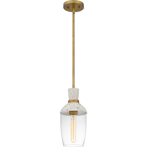 Mini Pendants Glass Down by Quoizel ( 10 | QPP6189AB Quoizel Piccolo Pendant ) 
