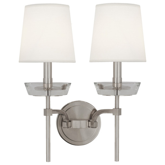 Sconces Double Candle by Robert Abbey ( 165 | S609C Cristallo ) 